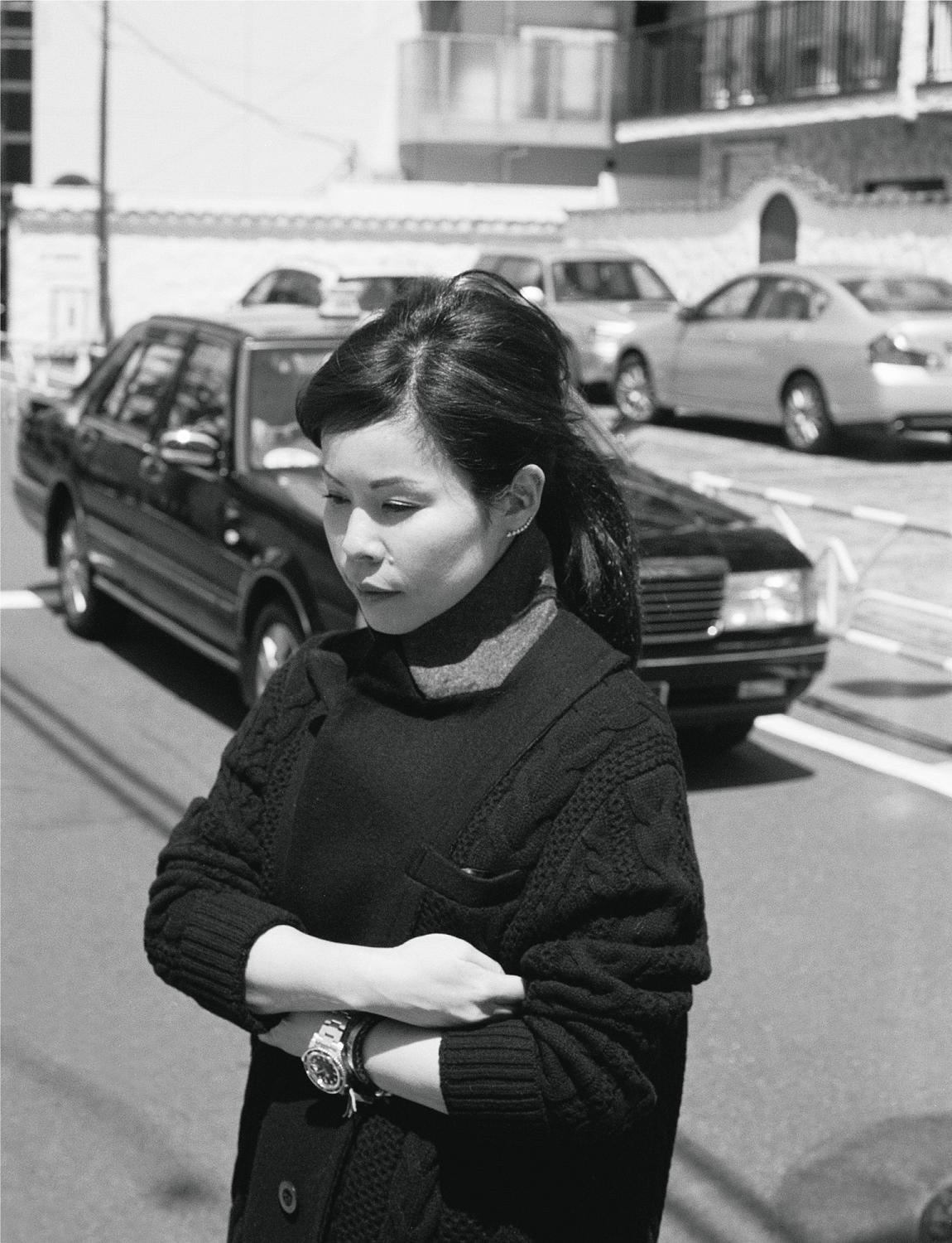 Japanese Hair Stylists in Layered Monochrome Street Styles w/ The