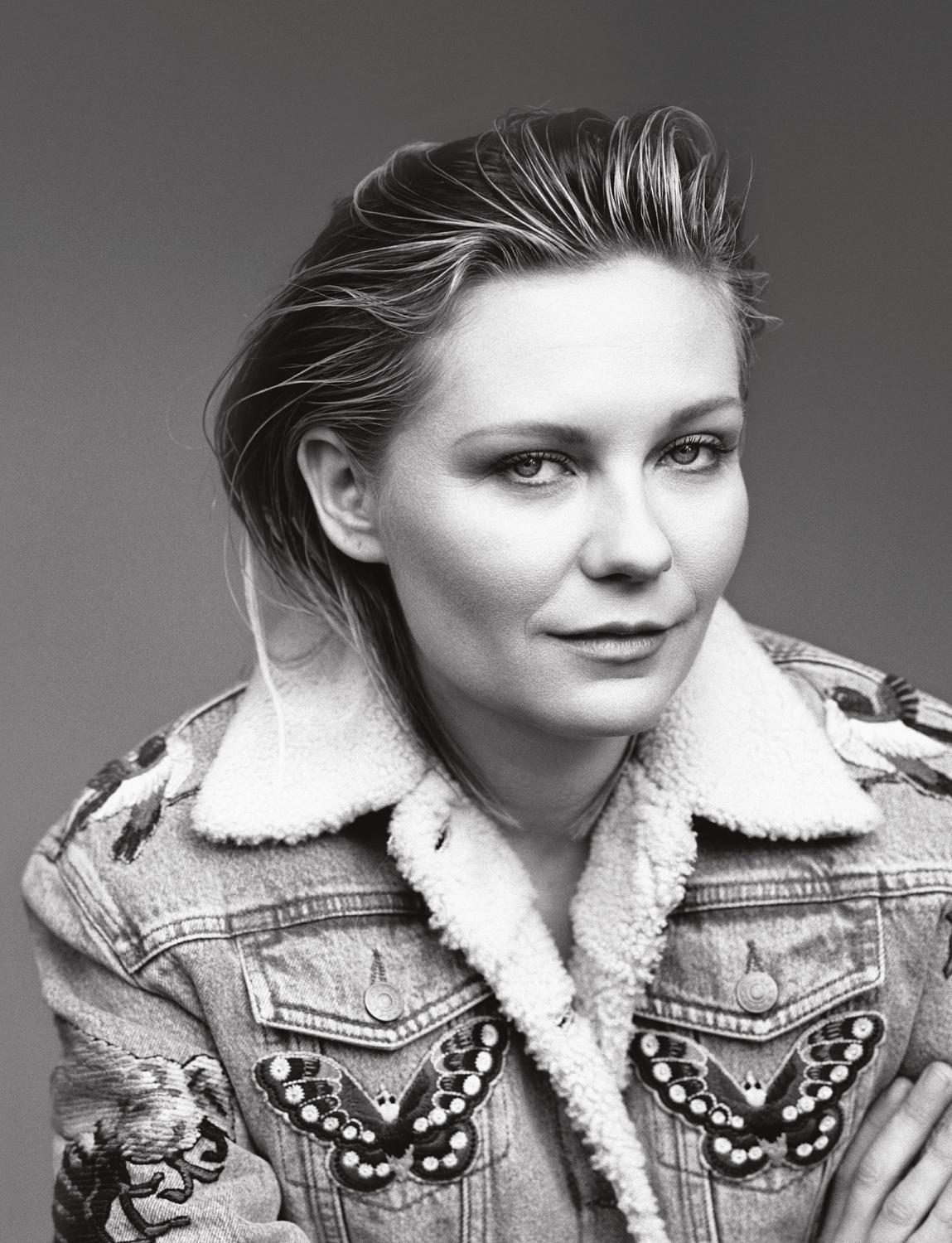 portrait of young kirsten dunst